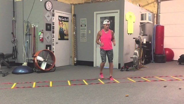 'Speed Ladder: Lateral In-In-Out-Out | Rippel Effect Fitness'