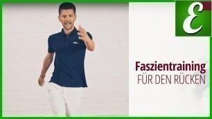 'Faszientraining für den Rücken - Faszien Übungen mit Wolfgang'
