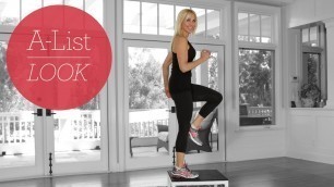 'Bootylicious Step-Up Workout | A-List Look With Valerie Waters'