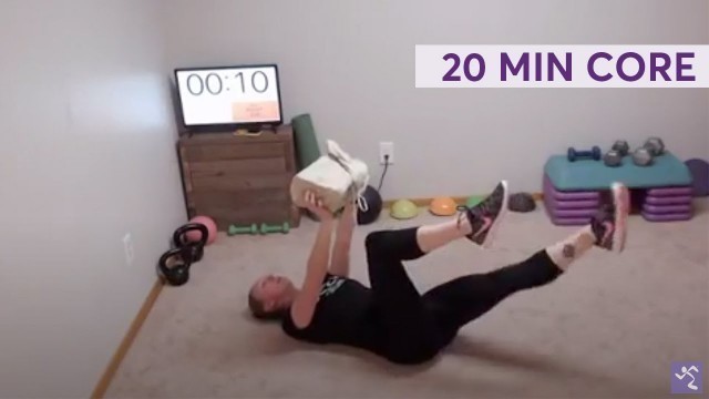 'At-Home Core Workout (20 Minutes)'