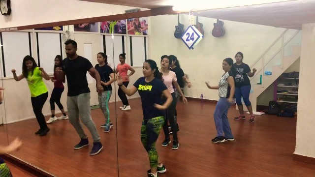 'Zumba Fun at STEP UP Fitness Studio'