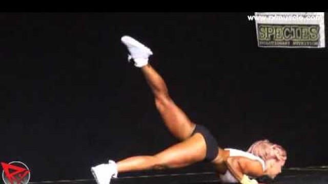 'Ashley Sebera Fitness Routine at 2012 NPC Team Universe'