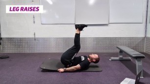 '12 minute core blast with Coach Ben'