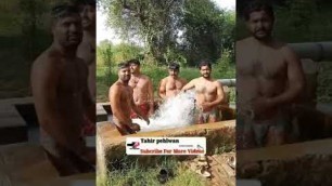 'Kushti Fitness Man Enjoying His physic ||#Shorts'