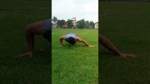 'Lockdown motivation 2021|| Step up your fitness || Pushup variations. #shorts'