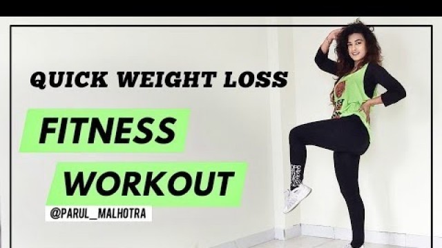 'Beginners Quick Weight Loss Workout | Fitness Workout at Home | Parul Malhotra | Step Up Fitness'