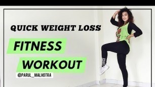 'Beginners Quick Weight Loss Workout | Fitness Workout at Home | Parul Malhotra | Step Up Fitness'