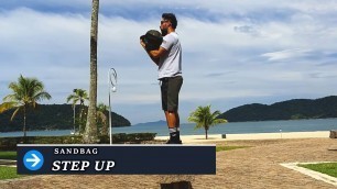 'Como treinar PERNAS | Step Up com SANDBAG | Treino Fitness Web'