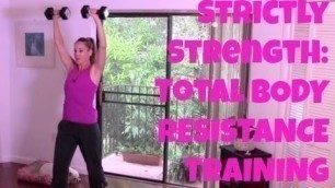 'Free Online Workout Video: 20-Minute Total Body Strength Training Routine - Strictly Strength'