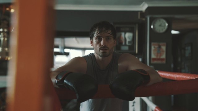 'FITNESS Man Resting After Workout - ULTRA HD 4K Stock Footage'