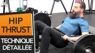 'Le Hip Thrust : Exercice pour muscler les fessiers'