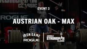 'Austrian Oak - Event 3 | 2022 Arnold Strongman Classic | Full Live Stream'