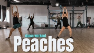'PEACHES - Justin Bieber | Learning a Dance2Fit with Jessica Routine! Cardio Dance Fitness'