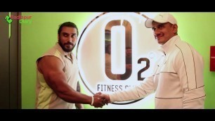 'Sangram Chougule in O2 fitness Club Badlapur | Mr. Universe 2012 | Six Times. Mr. India Title Winner'