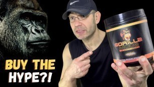 'GORILLA MODE Pre Workout Review ⛔The HYPE train STOPS Here'