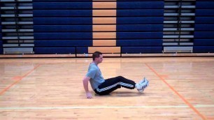 'GCC PED171 Static Stretching Glute Stretch'