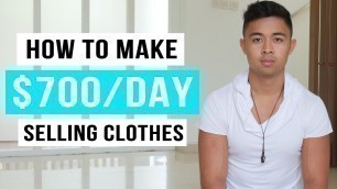 'How To Start A Clothing Line Business Online in 2022 (For Beginners)'