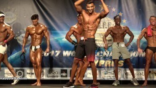 'Mahmoud Chehab – Competitor No 165 – Men Tall Sports Model - WFF World Championship 2017'