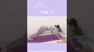 'Day 6 Belly fat burning  exercises for woman at home fitness tiktok #shorts'