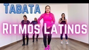 'RITMOS LATINOS | TABATA | Clase para adelgazar rápido en casa'