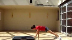 'The DEFINITION of CARDIO CORE - Plank Step-Ups - Micaela Fitness'
