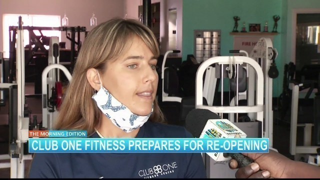 'Club One Fitness Prepares for Re-opening'