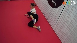 'Fessier extension jambe au sol - Exercice WWW.BOUGETONCORPS.NET'