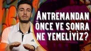 'Antrenmandan önce ve sonra ne yemeliyim?  | Fitness Hakkında Merak Edilenler | Mağara Adamı 