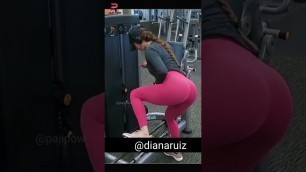 'DIANA RUIZ Booty Workout #shorts'