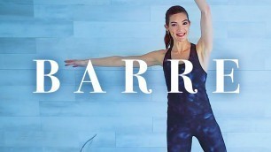'Barre Workout for Beginners & Seniors // Total Body Toning'