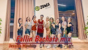 'Fallin Jessica Mauboy (Bachata Remix by DjEranz)  Zumba® Fitness Chore by ZinGourav™'