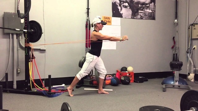 'Band Split Squat Anti-Extension 1-Arm | Rippel Effect Fitness'