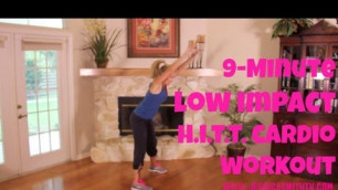 'Cardio, Aerobics, Exercise: 9-Minute, Low Impact High Intensity Interval Training (HIIT) Workout'