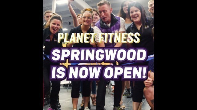 'Planet Fitness Springwood NOW OPEN | Promo'