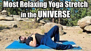 'Most Relaxing Yoga Stretch in the Universe - 10 Min Beginner Yoga - Sean Vigue Fitness'