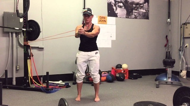 'Band Reverse Lunge Anti-Rotation 2 | Rippel Effect Fitness'