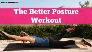 'Posture Correction Exercises | The Better Posture Workout -- 12-Minute Full Length Routine'