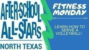 'FITNESS MONDAY- step up your volleyball game!'