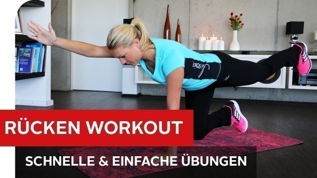 'Rückentraining für zu Hause – Einfaches & effektives Fitness Workout zur Rücken-Kräftigung – OTTO'