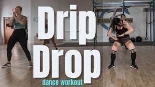 'DRIP DROP - We Tried a Dance2Fit with Jessica Routine! Cardio Dance Fitness'