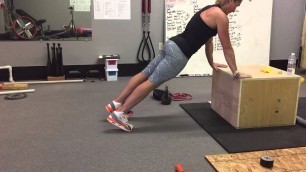 'Push-Up | Paused & Slow Eccentric Elevated | Rippel Effect Fitness'