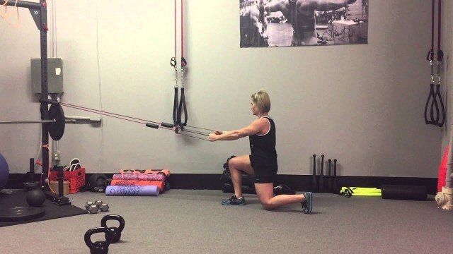 'Band RNT Split Squat - Anti-Flexion | Rippel Effect Fitness'