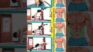 'Fitness Body Workout || Six Abs Workout For Men || Fitness Tips #shorts'