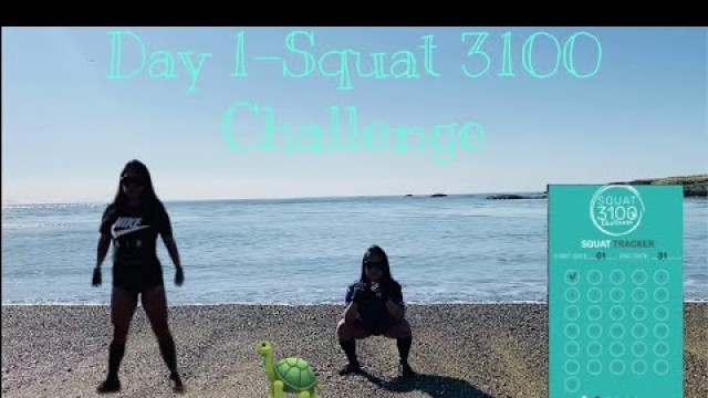 '100 a day squat  challenge//Day 1/31  #supportingAirAmbulanceKSS'