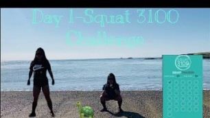 '100 a day squat  challenge//Day 1/31  #supportingAirAmbulanceKSS'