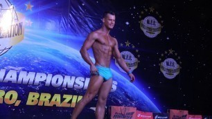 'Rodrigo Meneses – Competitor No 128 - 2nd Round - Tall Men Sports Model - WFF Universe 2017'