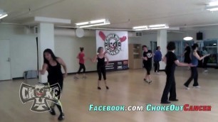 'Club One Fitness helps ChokeOuT Cancer with Zumba'