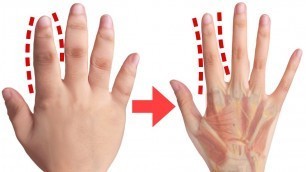 'Best Finger Exercise To Elongate And Slim Fingers! How to Lose Fat Fingers, Make Fingers Long Thin'