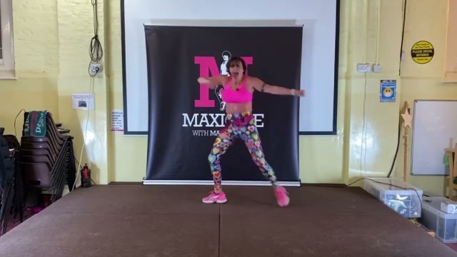 'When Love Breaks Down - Shapeshifters - dance aerobics routine with Maxine Jones'