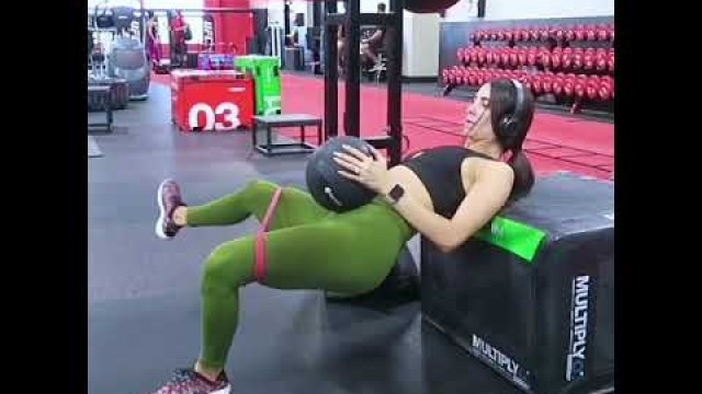 'Big Booty diana ruiz - Rounding  workout'